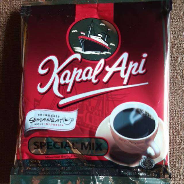 

Kopi Kapal Api spesial mix @25g 10 pcs