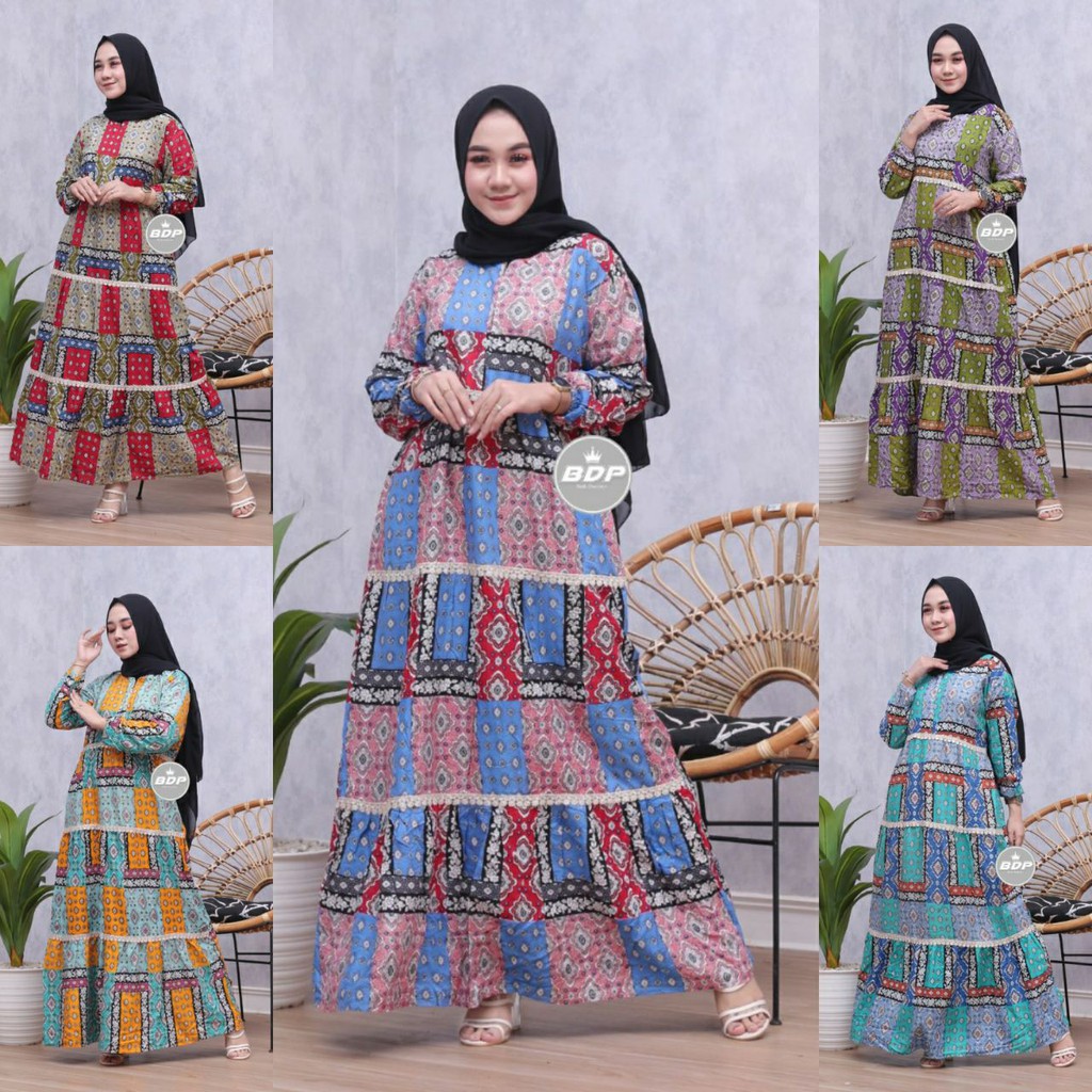 TERBARU DASTER ARAB MOTIF | DASTER RENDA KOMBINASI | DASTER ARAB LENGAN PANJANG | DASTER ARABIAN