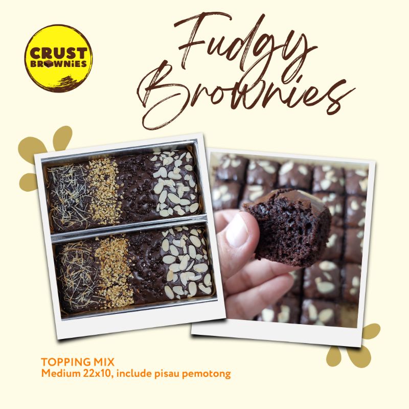 

FUDGY BROWNIES SIDOARJO ENAK MEDIUM