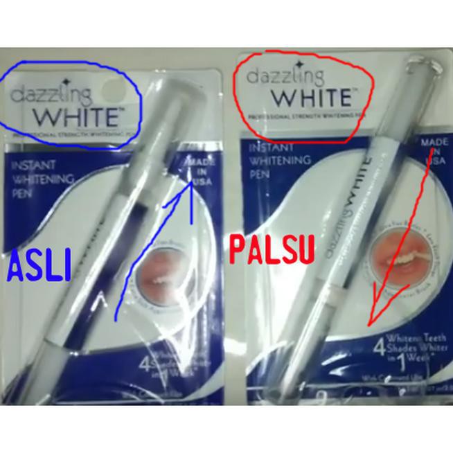 Turun Harga Pemutih Gigi Permanen Pemutih Gigi Instant Dazzling White Teeth Whitening Pen Shopee Indonesia