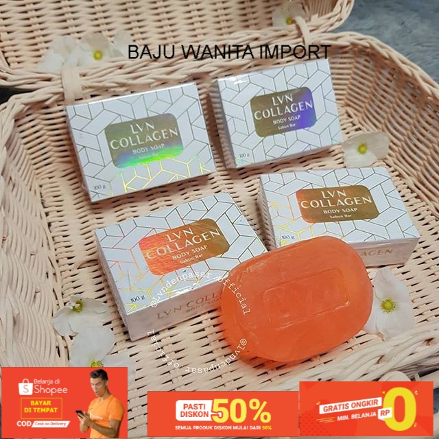 LVN COLLAGEN BODY SOAP - BISA COD
