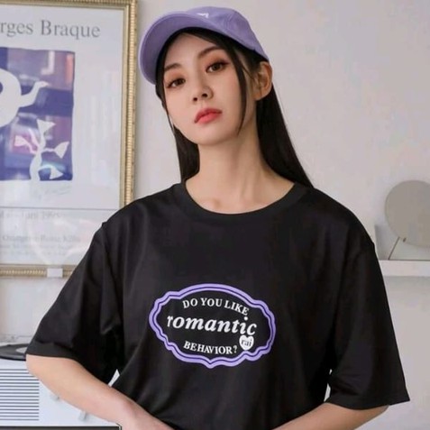 ROMANTIC T - SHIRT KOREAN | KAOS KOREA Crbn_Cloth