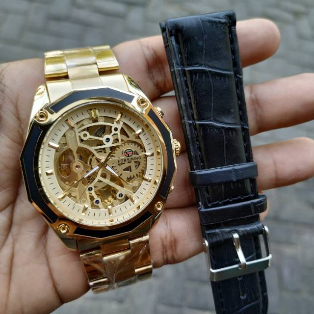 Jam Tangan Forsining Gold Automatic