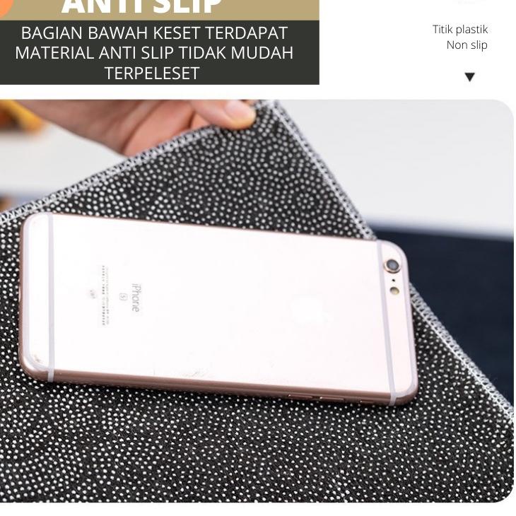 ⚡️TERBARU⚡️ Dejavu Keset Diatomite Bundar Anti Slip Keset Batu Kamar Mandi Keset Kaki Karet Nyerap A