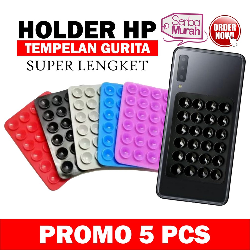 PROMO !! Perekat Handphone - Tempelan Gurita Handphone / Holder Gurita