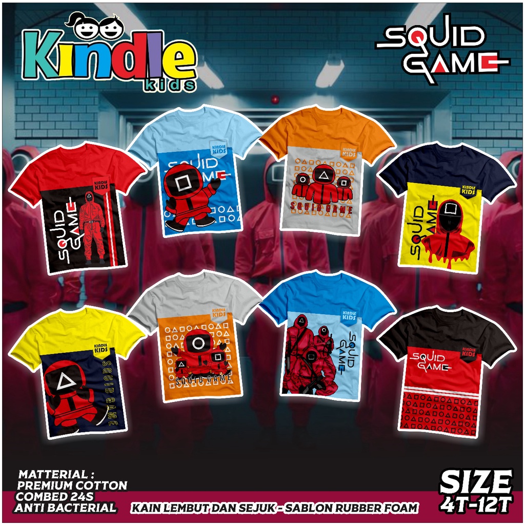 Kaos Squid Game By Kindle Kids