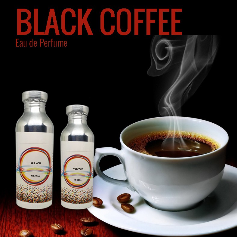 BIBIT PARFUM MURNI BLACK COFFEE - BLACK COFFEE NICA FRAGRANCE 250 ML SEGEL PABRIK