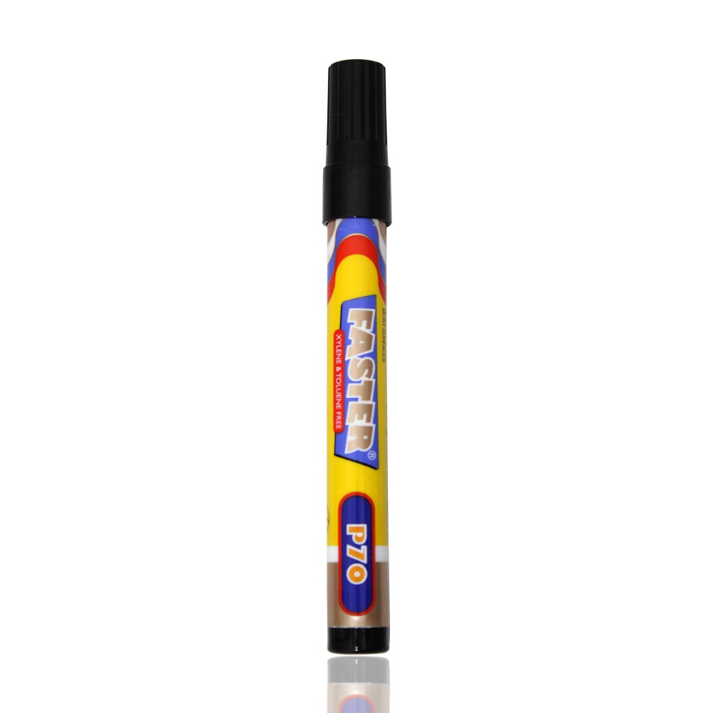 SPIDOL HITAM FASTER P70 PERMANEN DAN SPIDOL WHITE BOARD MARKER W500 FASTER . OFF-32