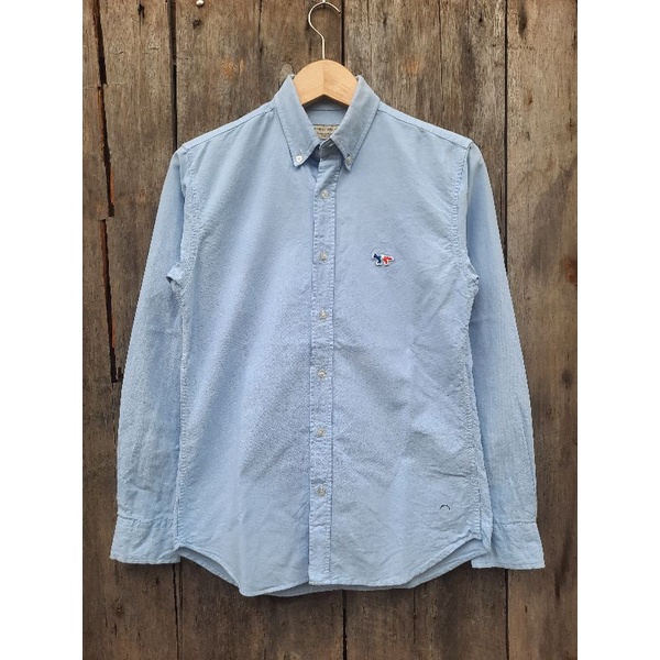 kemeja maison kitsune size S second preloved