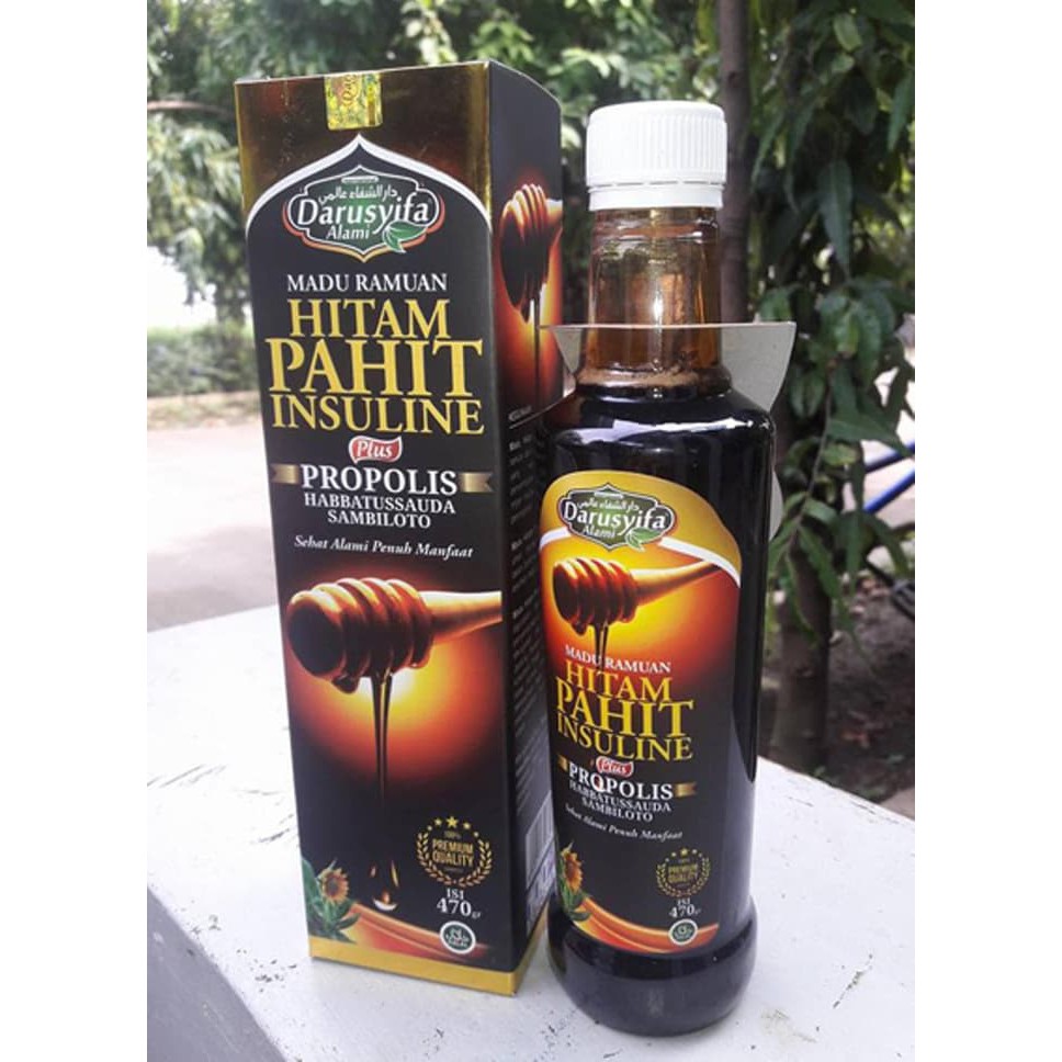 MADU HITAM PAHIT PROPOLIS PLUS ROYAL JELLY