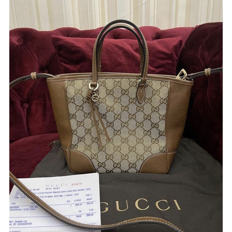 preloved gucci bree tote
