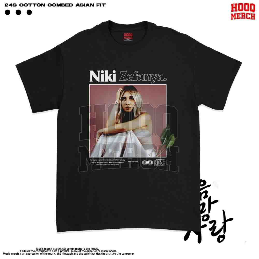 ( COD ) KAOS BAJU NIKI ZEFANYA - SEE U NEVER / UNISEX / 88RISING / BAYAR DI TEMPAT
