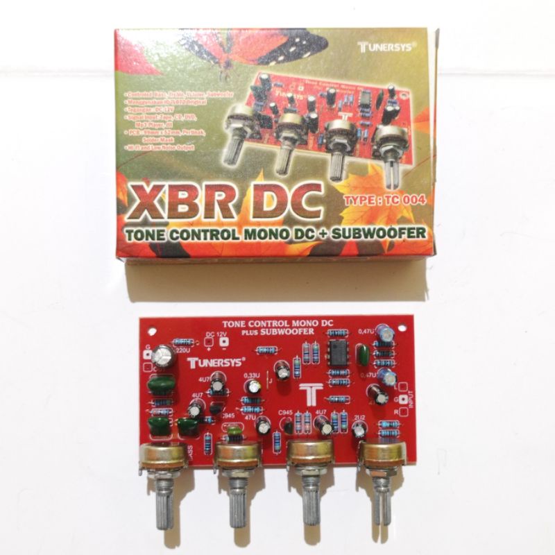 XBR DC Tone Control Mono DC + Subwoofer Tunersys TC 004