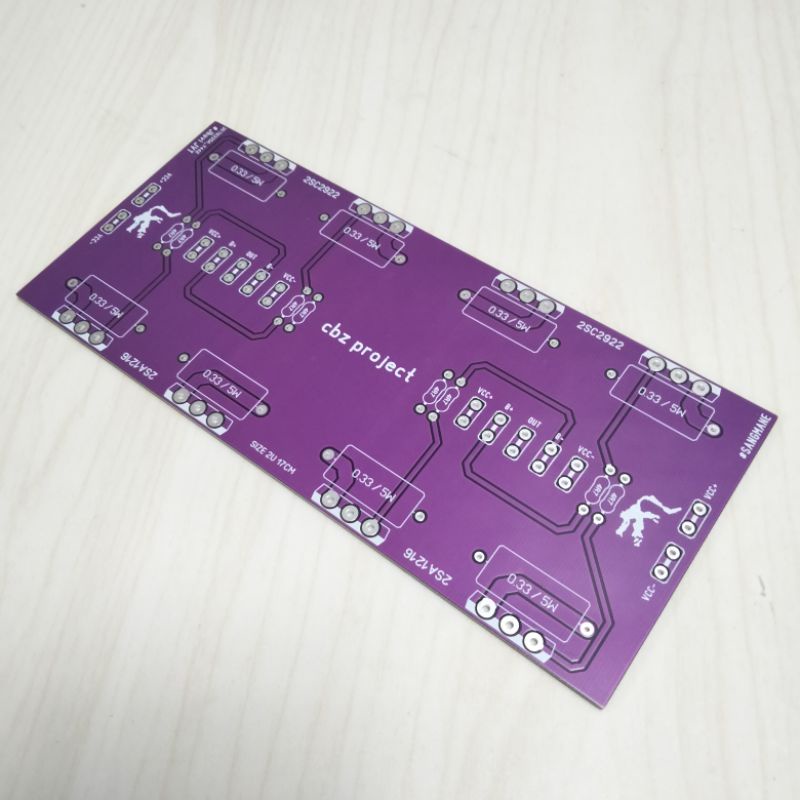 PCB Transistor Sanken STEREO 2U 17CM