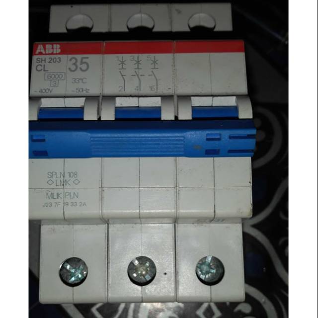 Mcb 3phase ABB 35A