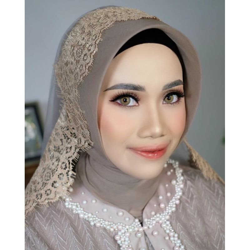 Veil Brokat ibu besan dan Pengantin / Slayer Pengantin Brukat