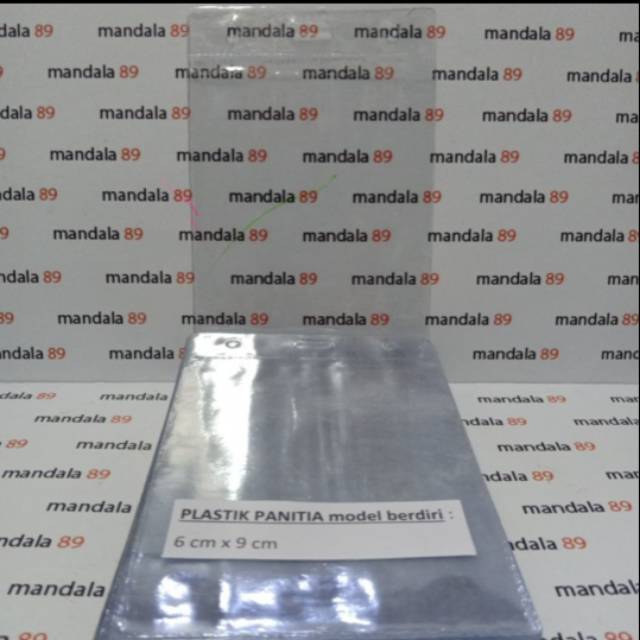 

PLASTIK PANITIA 6x9 CM // PLASTIK ID CARD @100 lembar