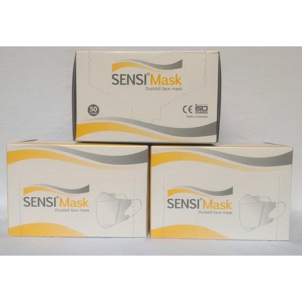 masker sensi duckbill masker debu mulut 3 ply