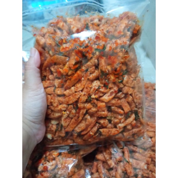 

KRIPIK BASRENG STICK ORIGINAL PEDAS CIKRUH DAUN JERUK 500GR