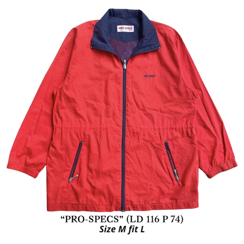 Jaket Vintage Tartan Parasut (COD) THRIFT-f52