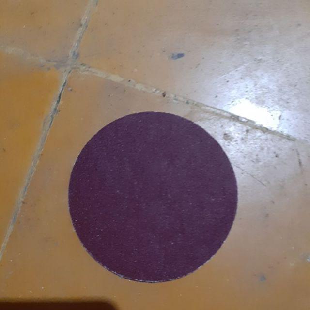 Amplas Bulat Kertas 4 Velcro P60 Mofuji