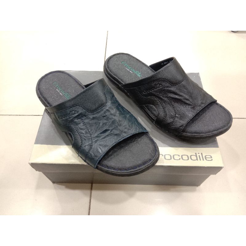 CROCODILE MEN SANDAL PRIA KULIT ASLI ORI CS9670-1