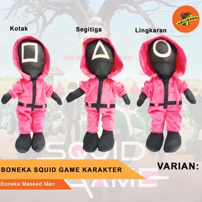 

%$%$%$%$] BONEKA SQUID GAME KARAKTER - Boneka Masked Man Squid Game