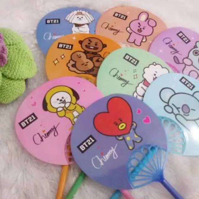 

Pulpen kipas bts isi 12pcs