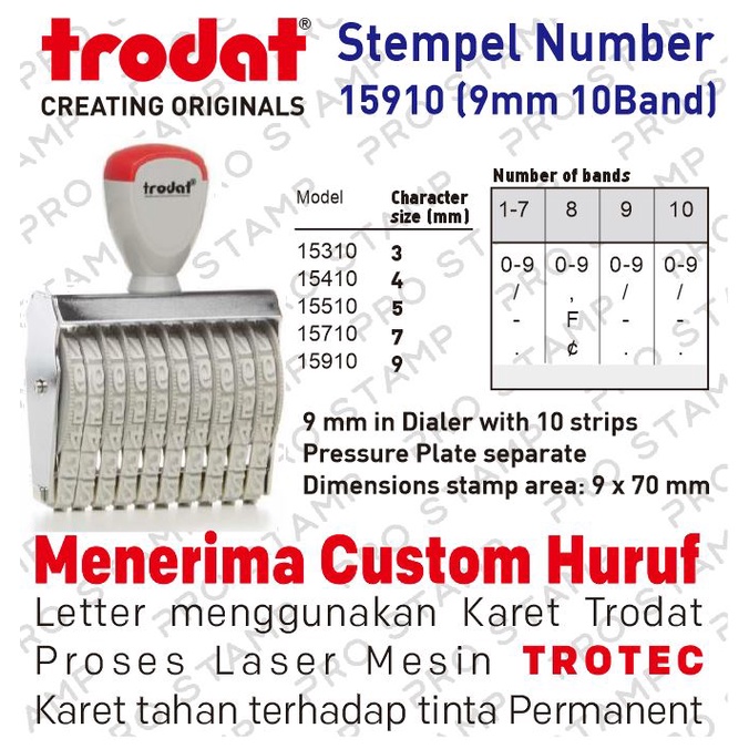 

Stempel Angka Manual 10 Digit 9mm / 15910