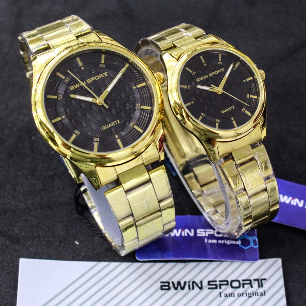 JAM TANGAN BWIN SPORT ORIGINAL RANTAI/ JAM TANGAN PRIA/WANITA BWIN SPORT ORIGINAL COMBINASI