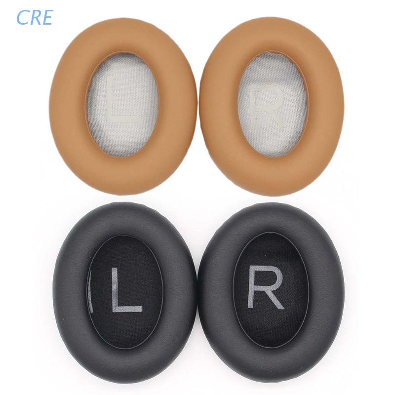 Cre 2pcs Bantalan Earpads Pengganti Bahan Busa + Kulit Protein Lembut Untuk Headphone Gaming NC700 700