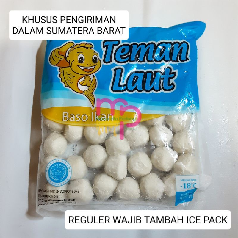 

Bakso ikan Teman Laut 500gr (KHUSUS SUMBAR, REGULER WAJIB TAMBAH ICE PACK)