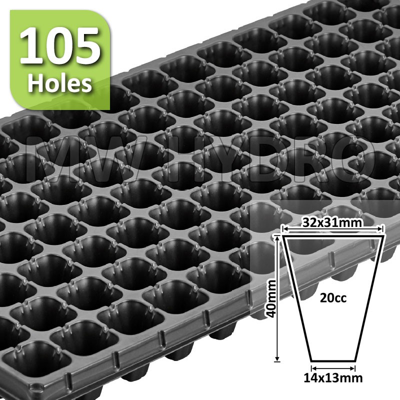 5 pcs - Tray Semai / Seedling Tray - 105 lubang