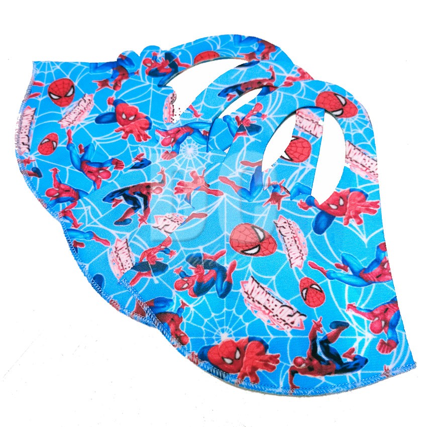 Masker Anak Scuba Premium BTS21 Batman Captain America Spiderman Cars Winnie Pooh (Bisa Pilih Motif)