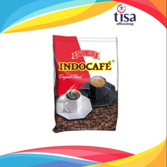 

Kopi Indocafe original blend 180gr refill