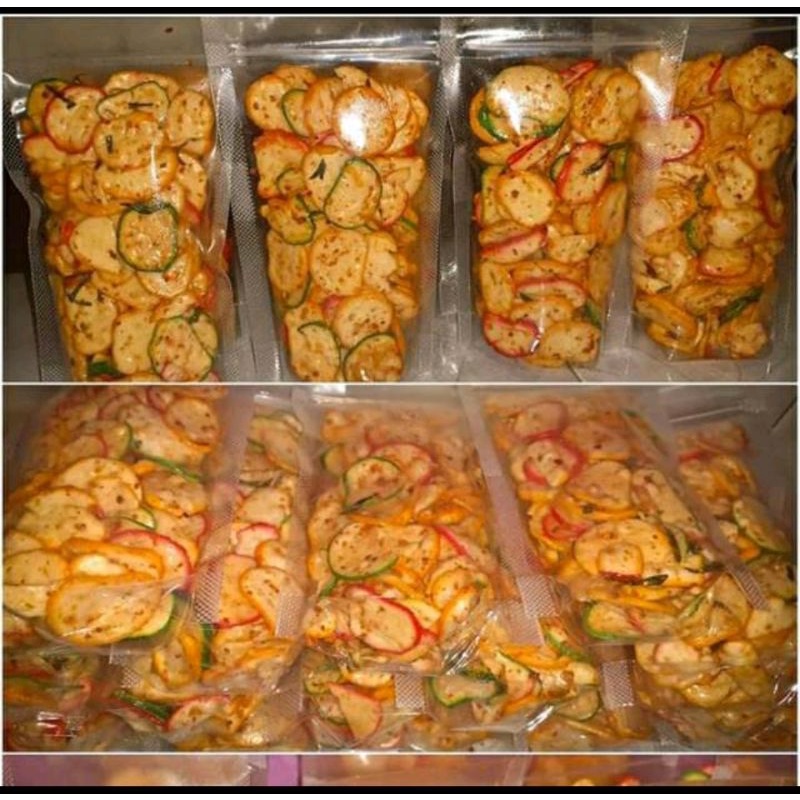 

krupuk seblak pedas gurih