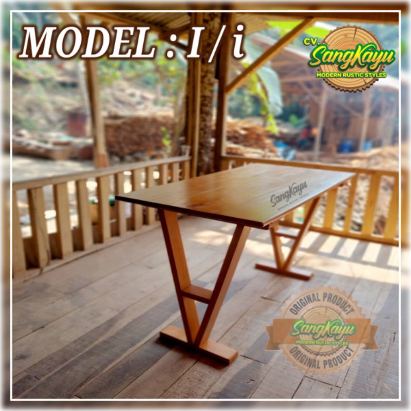 Meja kerja 120x70x75 cm Meja kayu minimalis/Meja gaming/ Meja kosmetik~Model i