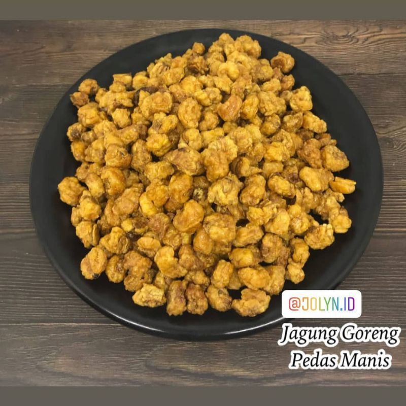 

Jagung goreng pedas manis 250gr