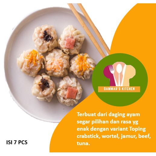 

Paket Dimsum Ayam Halal Dammar's Kitchen