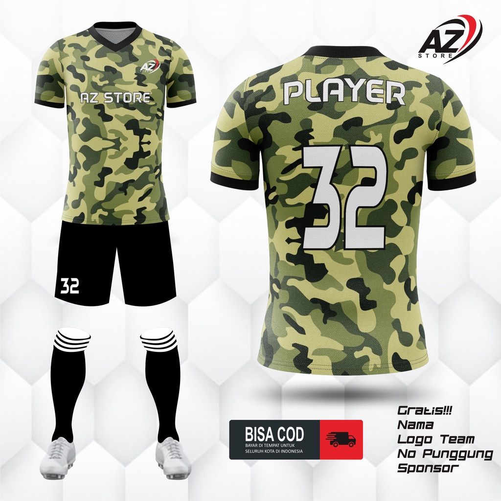 JERSEY FUTSAL PRINTING JERSEY BOLA PRINTING (BISA SATUAN)