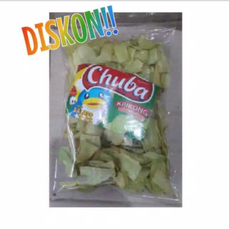 

Rasa Baru Snack Chuba keripik singkong rasa Cabe ijo jajanan murah