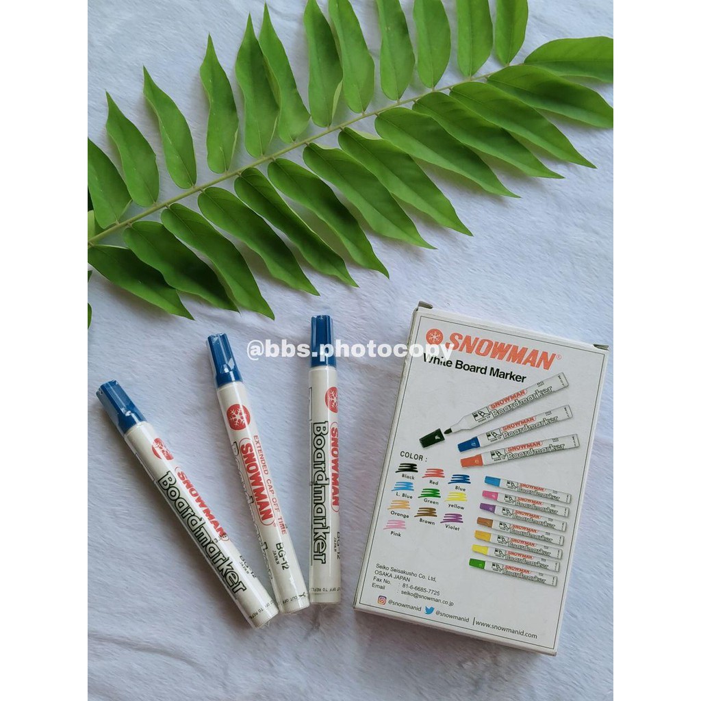 

Spidol Boardmarker biru