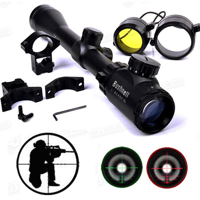 Sale Teropong Senapan Bushnell 3-9X40 Aoeg Riflescope - Telescope Bushnell Bagus