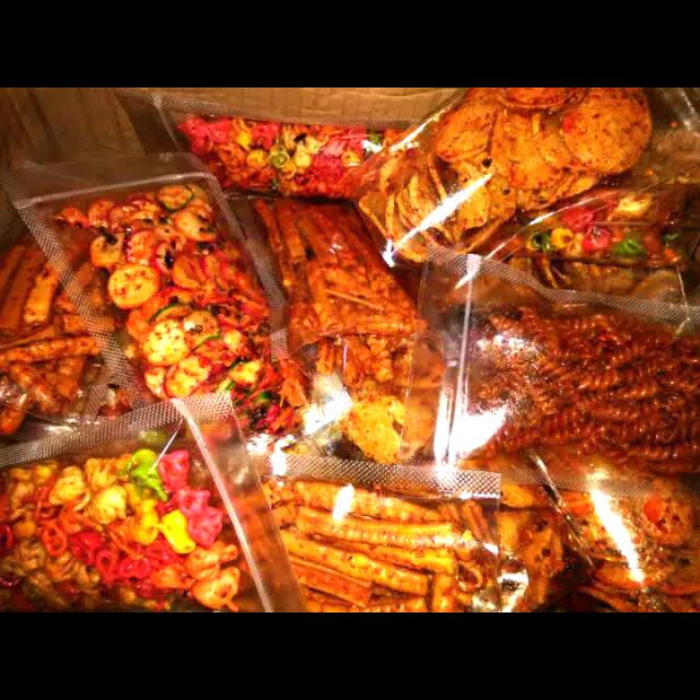 

Kerupuk seblak kering