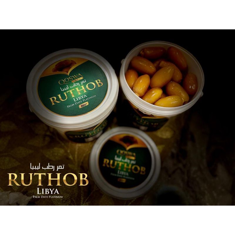 ( SUPER MURAH / TERLARIS  ) KURMA RUTHOB LIBYA (EMBER ±800gram)