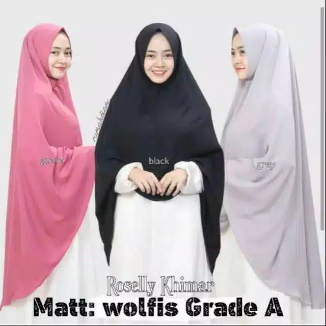 Kerudung Khimar Non Pet XXXL