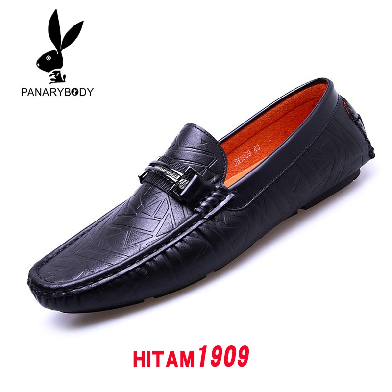 Sepatu Casual Pria Slip on Santai Antislip Original Branded Sepatu Cowok Formal Kerja Kantor Keren Pantofel