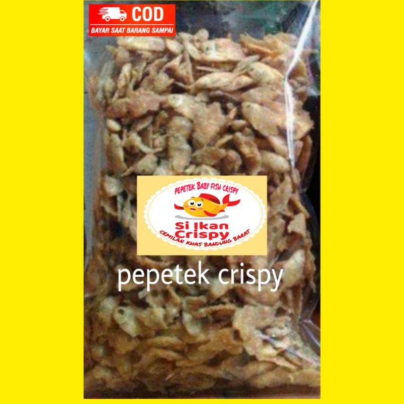 

Keripik Ikan Wader Crispy/Baby Fish Crispy