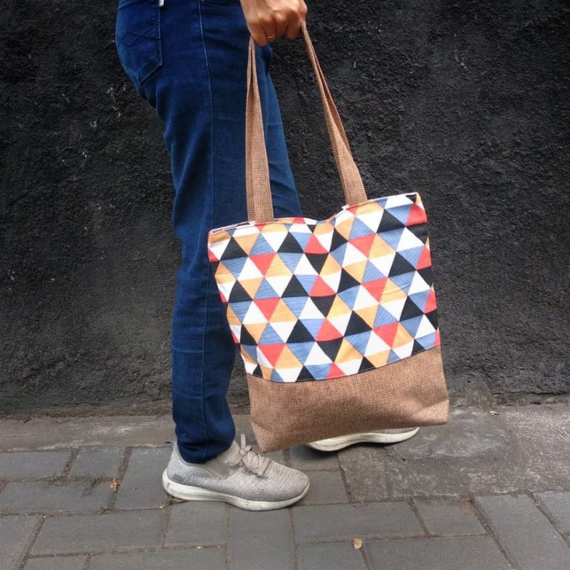 Totebag Kanvas Goni / Tas Kanvas Goni / Tote bag Kanvas Goni