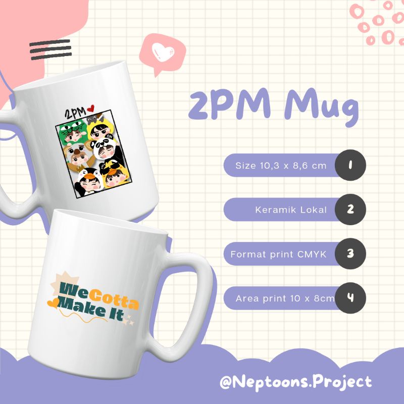 2PM ZOOPM MUG Keramik (Pre-Order)